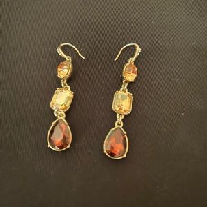 Lovely multi-colored earrings.